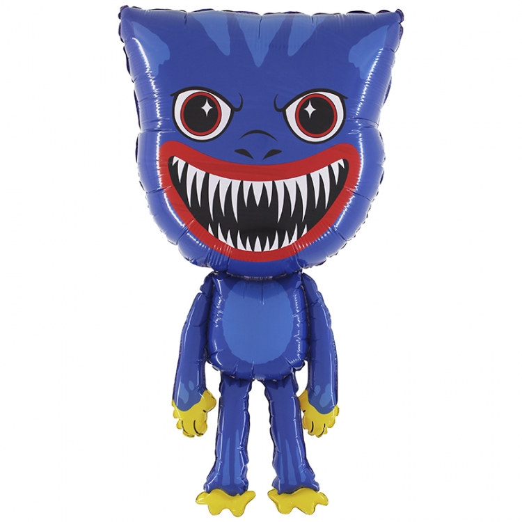 Шар Фигура, Монстр-зубастик синий / Monster Blue